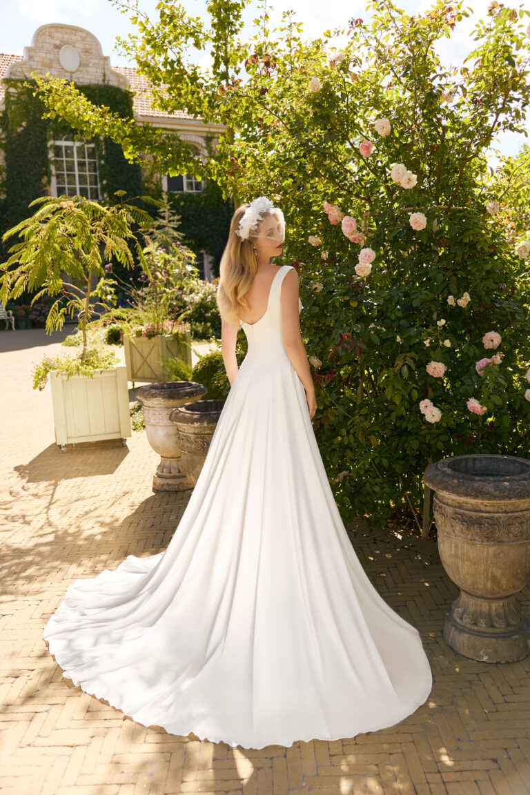 Robe de mariée simple A-line