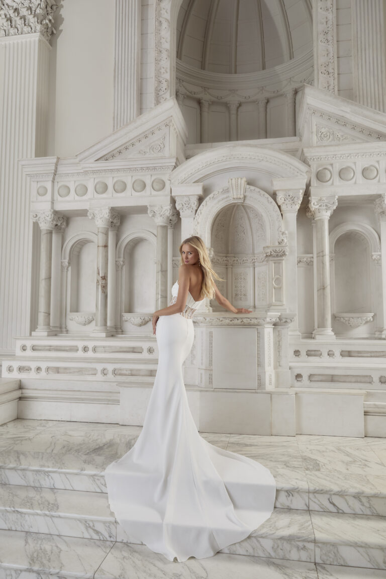 Robe de mariée sirène corset