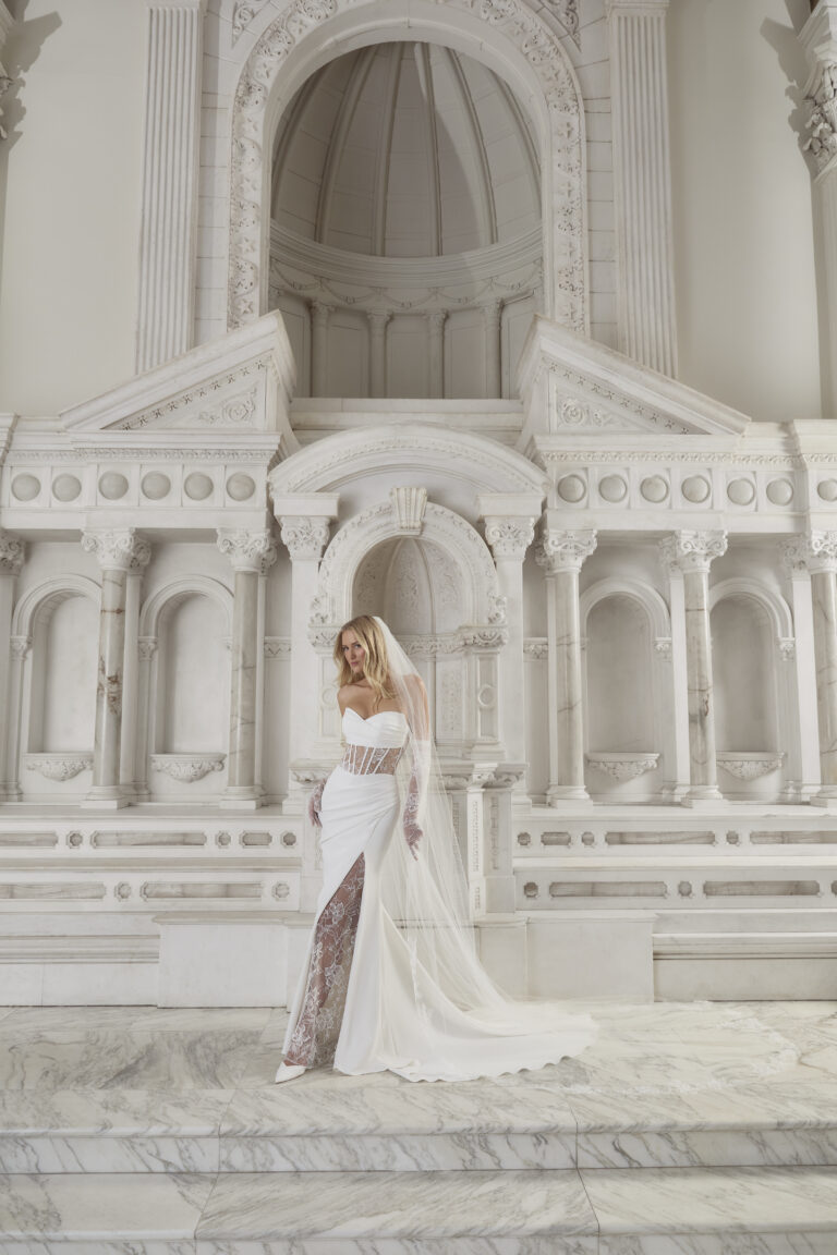 Robe de mariée sirène corset
