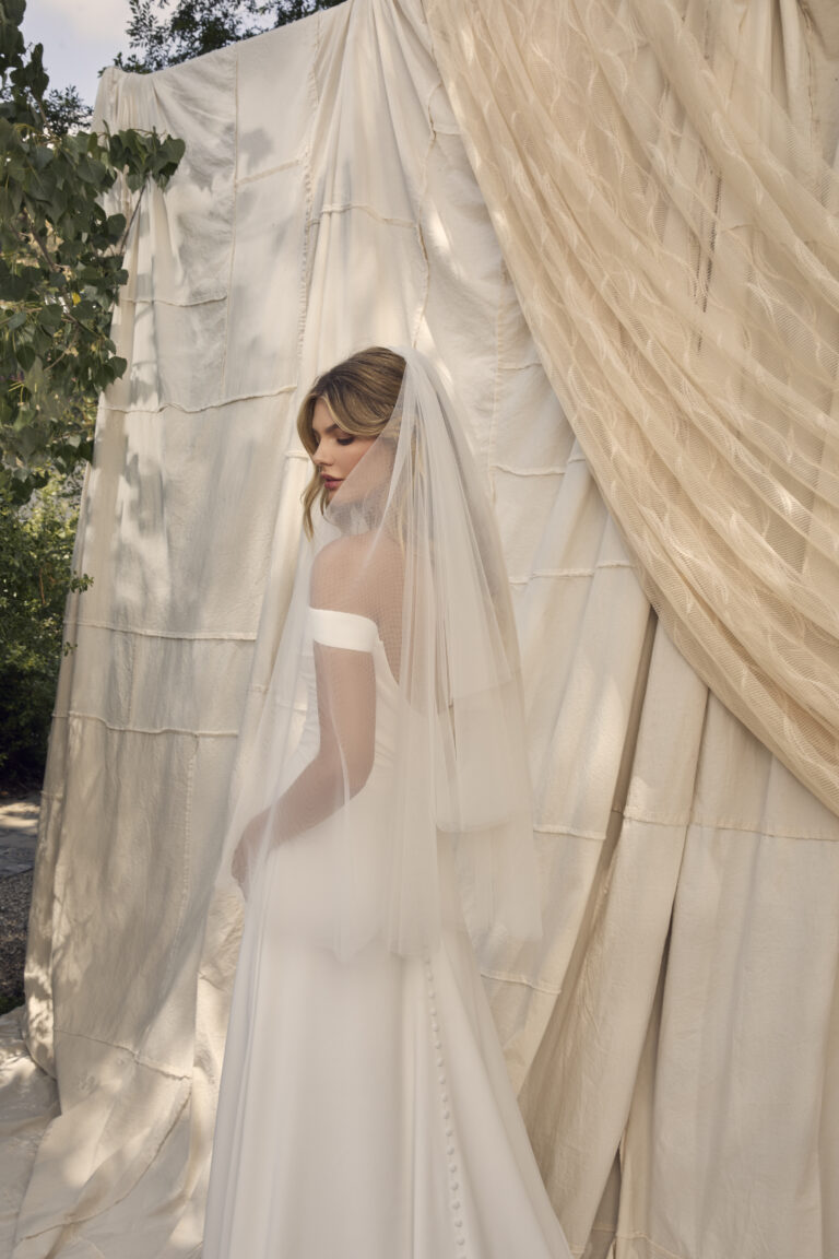 Robe de mariée satin