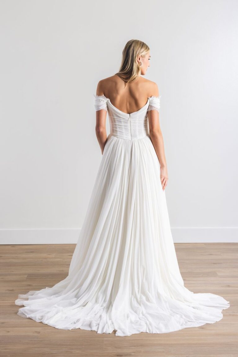 Robe de mariée bohème chic