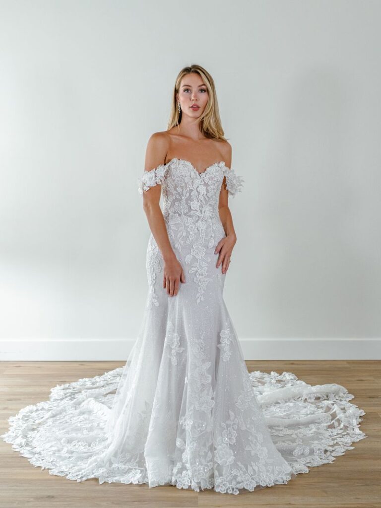 Robe de mariée sirène en dentelle